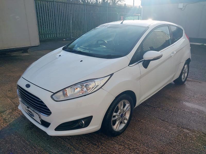 2015 FORD FIESTA 1.0 ECOBOOST ZETEC 3DR for sale at Copart CHESTER