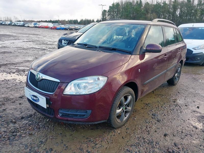 2010 SKODA FABIA 1.4 TDI PD 80 2 5DR for sale at Copart EAST KILBRIDE