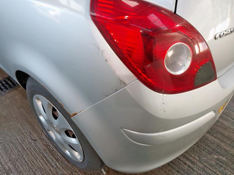 2008 VAUXHALL CORSA 1.2I 16V CLUB 3DR