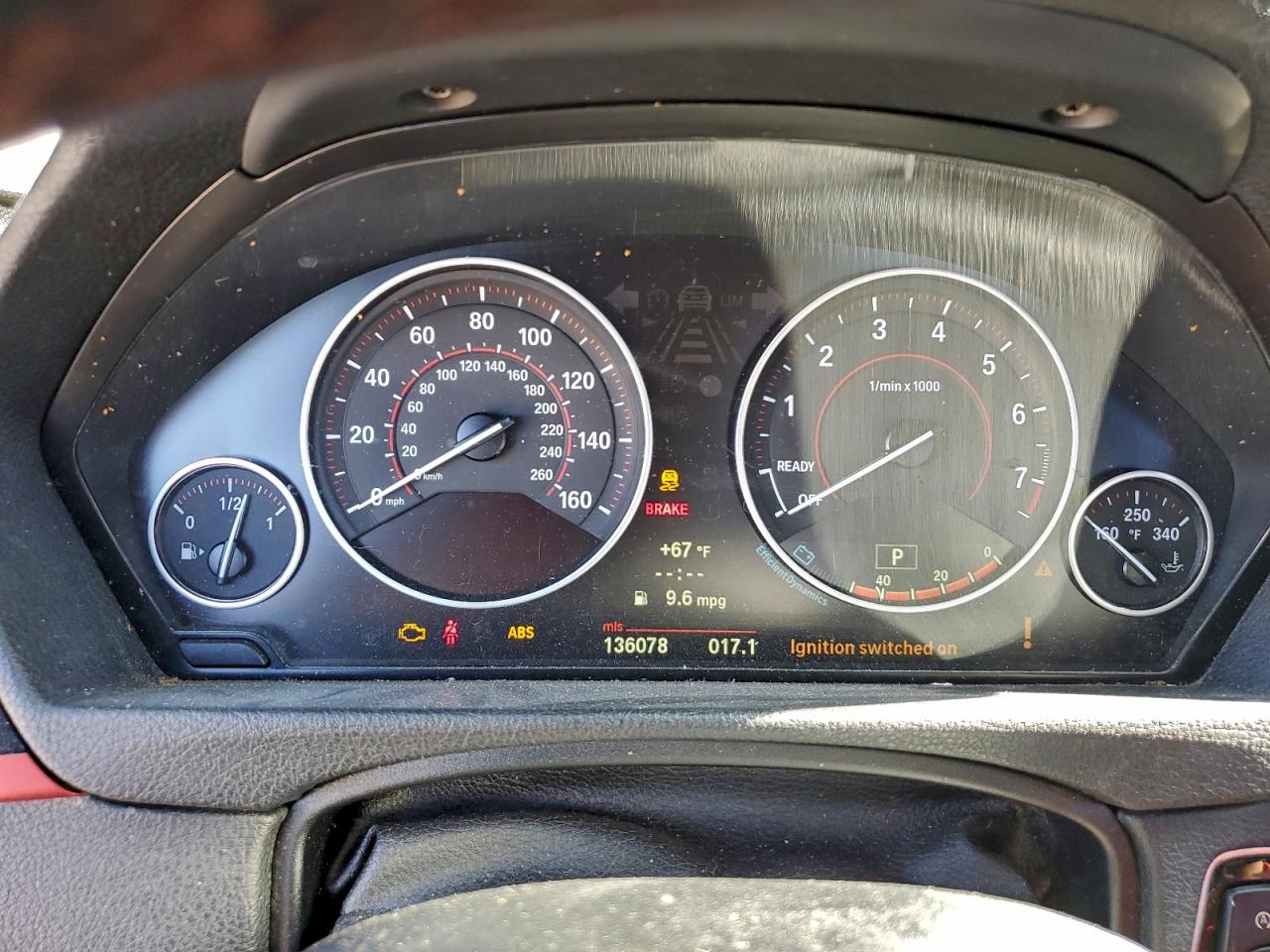 2013 BMW 335 I VIN: WBA3A9C53DF476183 Lot: 94674695