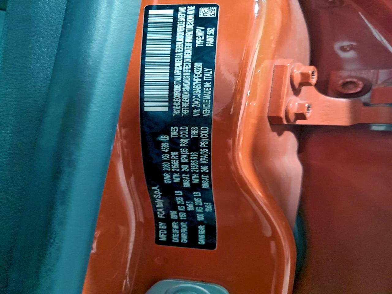 2017 Jeep Renegade Sport VIN: ZACCJBAB7HPE43290 Lot: 97740525