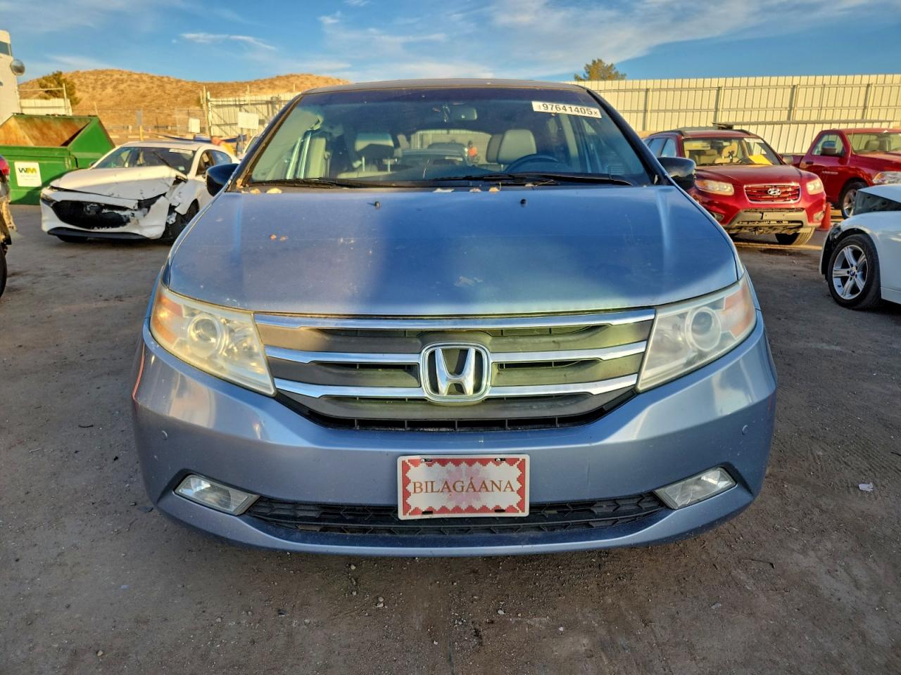 2011 Honda Odyssey Touring VIN: 5FNRL5H97BB060862 Lot: 97641405