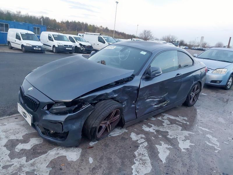 2014 BMW 2 SERIES 220D SPORT 2DR for sale at Copart ST HELENS
