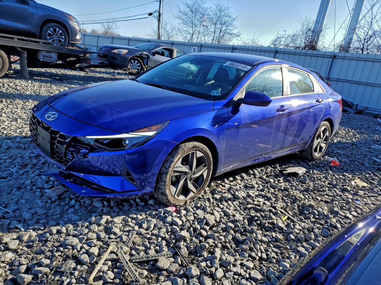 2023 Hyundai Elantra Sel VIN: KMHLS4AG4PU611562 Lot: 98033105