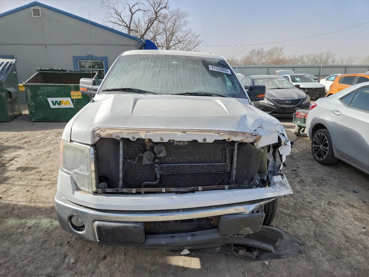 2012 Ford F150 Super Cab VIN: 1FTEX1CM5CKD24124 Lot: 97639065