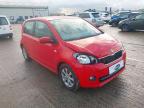 2014 SKODA CITIGO 1.0 MPI GREENTECH ELEGANCE 5DR for sale at Copart SANDWICH