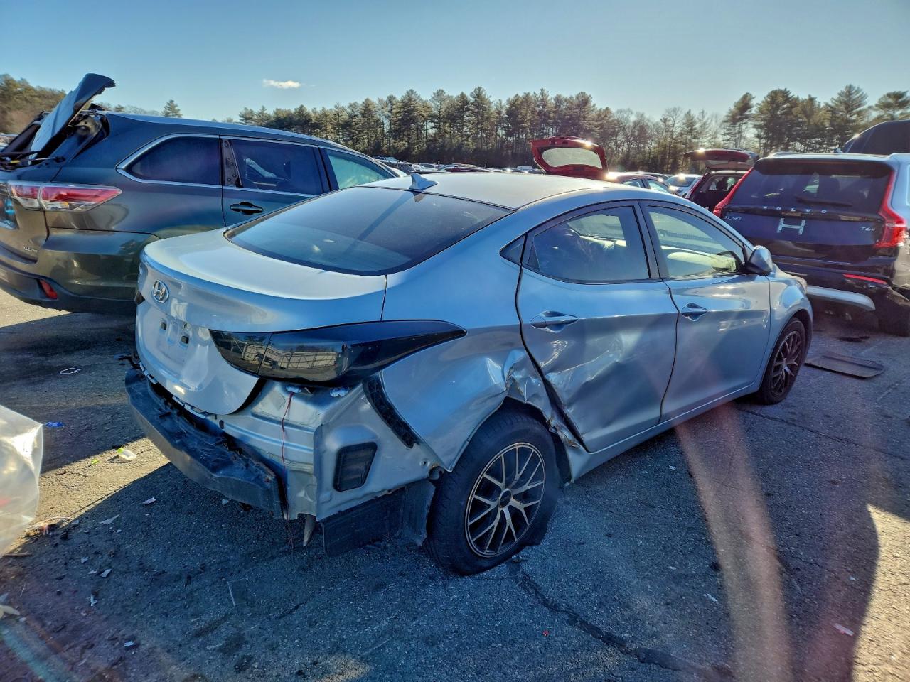 2011 Hyundai Elantra Gls VIN: KMHDH4AE1BU115449 Lot: 96899715