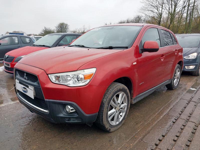 2010 MITSUBISHI ASX 1.6 3 CLEARTEC 5DR for sale at Copart SANDWICH