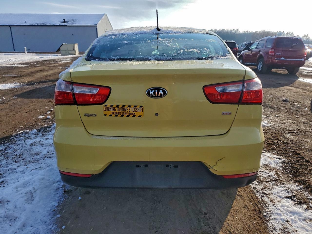 2016 Kia Rio Lx VIN: KNADM4A36G6660148 Lot: 95161575