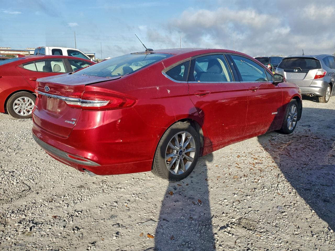 2017 Ford Fusion Se Hybrid VIN: 3FA6P0LU2HR385194 Lot: 97962595