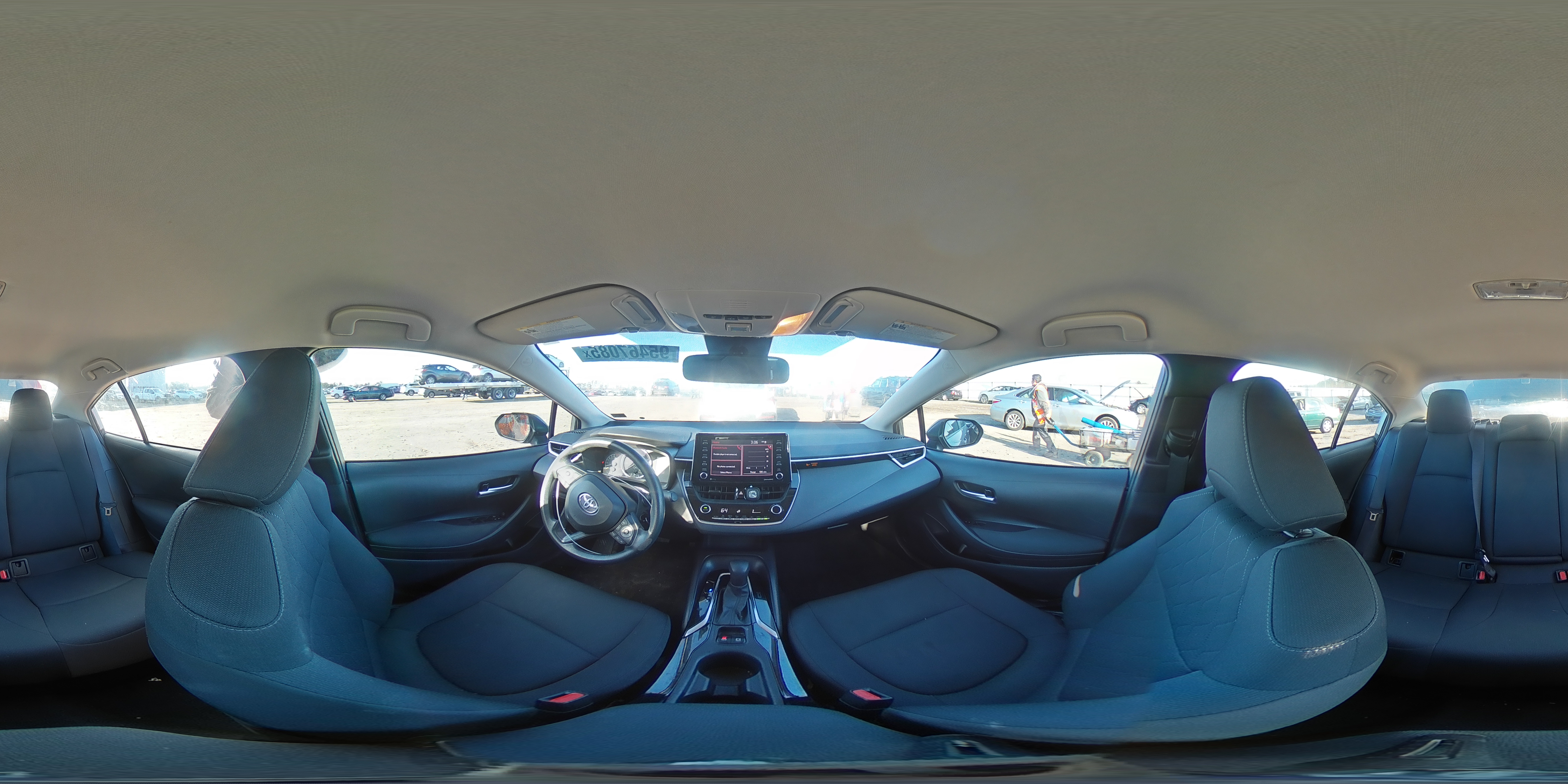 2021 Toyota Corolla Le VIN: 5YFEPMAE4MP260450 Lot: 95467085