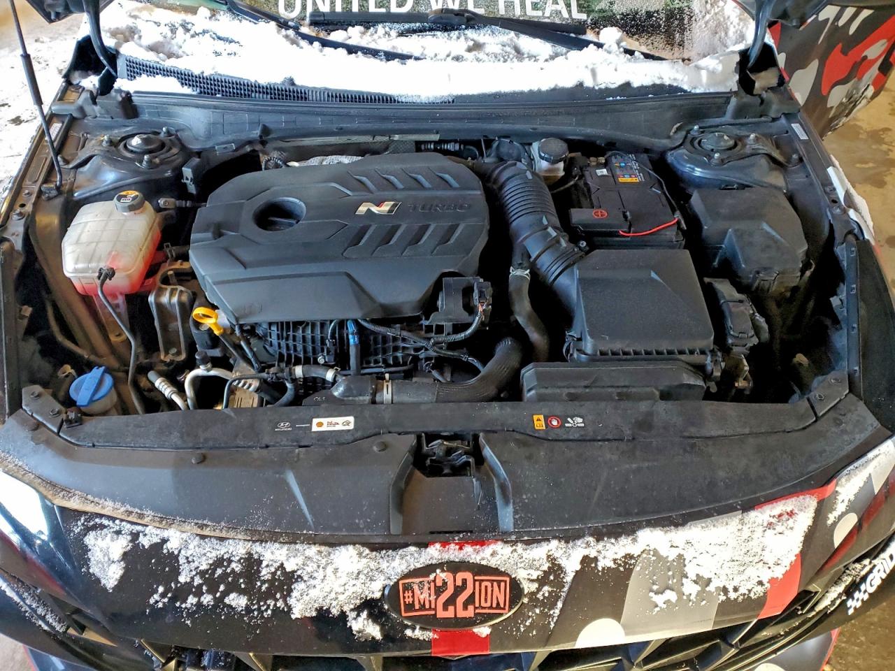 2022 Hyundai Elantra N VIN: KMHLW4AK2NU003335 Lot: 94964495