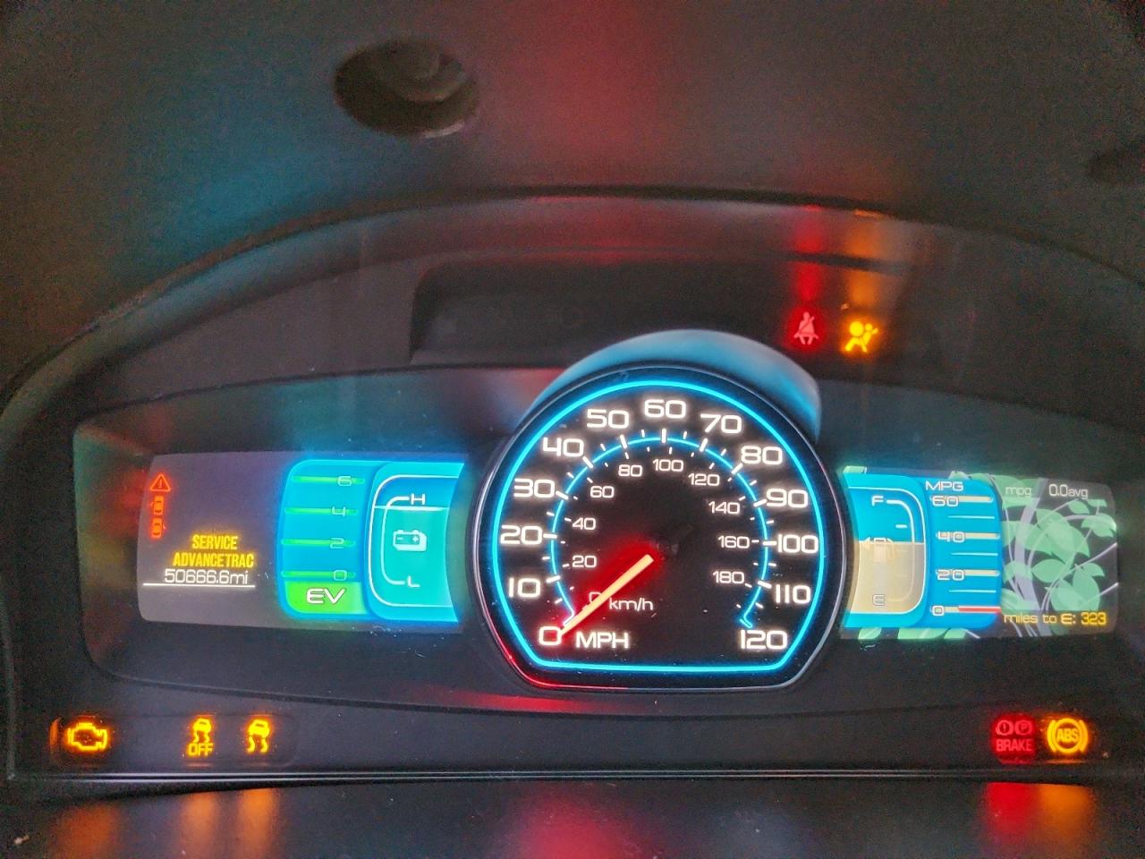 2012 Ford Fusion Hybrid VIN: 3FADP0L37CR202492 Lot: 95933205