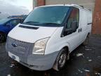2013 FORD TRANSIT LOW ROOF VAN TDCI 100PS for sale at Copart PETERLEE
