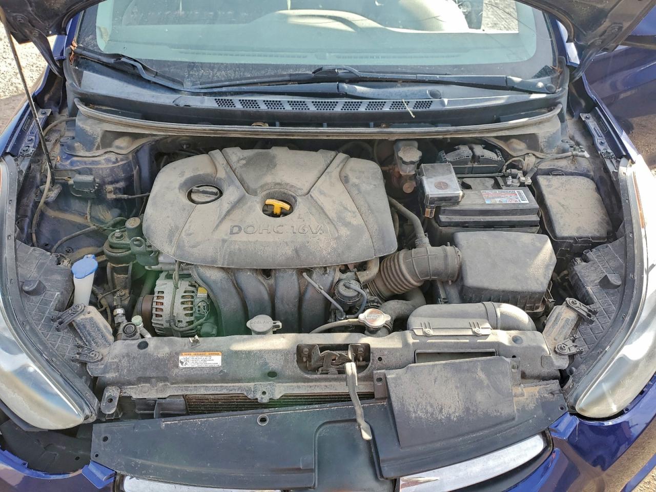 2012 Hyundai Elantra Gls VIN: 5NPDH4AE7CH074048 Lot: 96496785