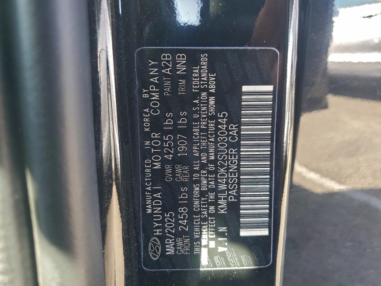 2025 Hyundai Elantra N VIN: KMHLW4DK2SU030445 Lot: 95458645