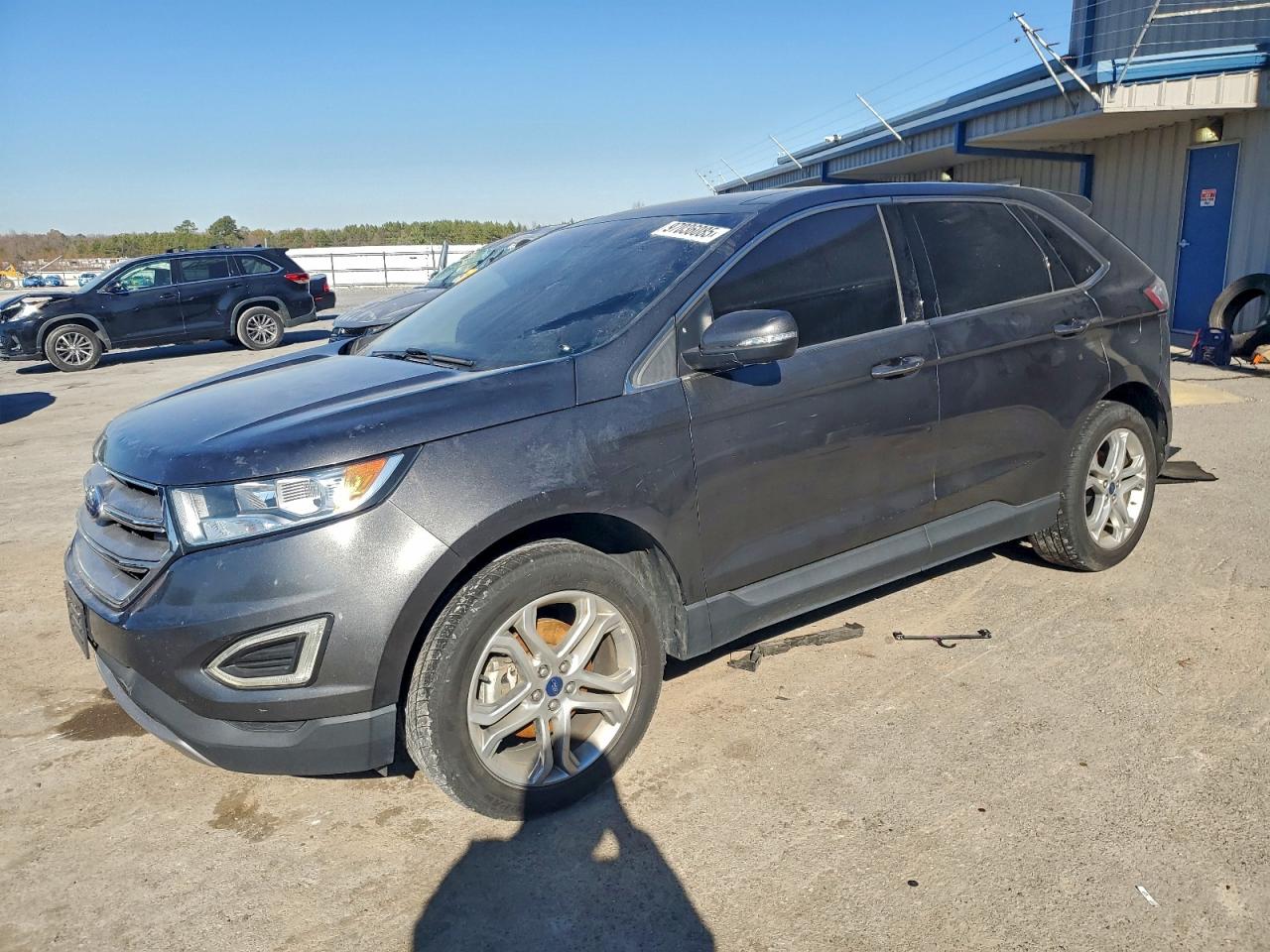 2017 Ford Edge Titanium VIN: 2FMPK3K95HBB52688 Lot: 97036085
