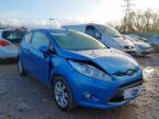 2011 FORD FIESTA 1.25 ZETEC 3DR [82] for sale at Copart BRISTOL