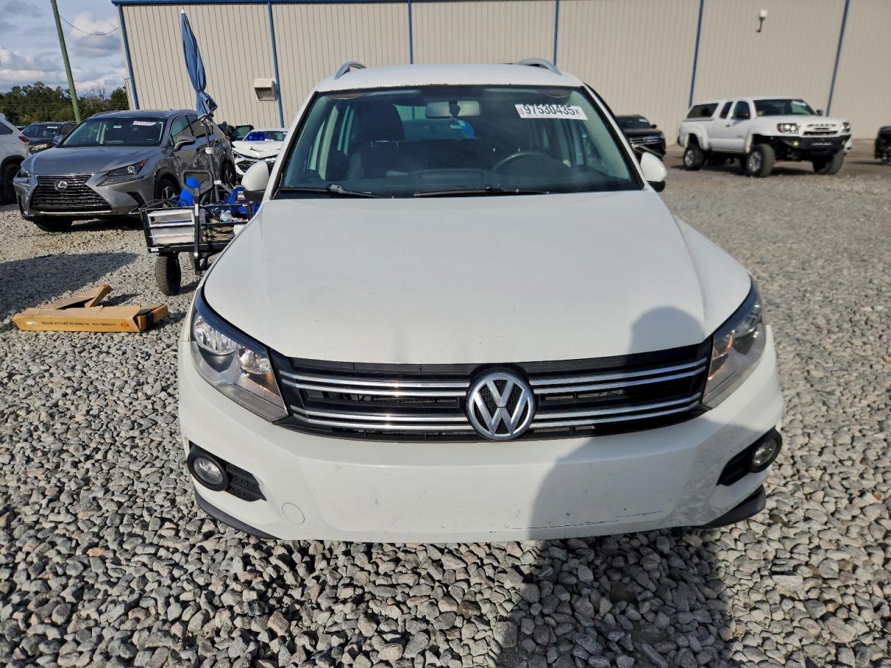 2014 Volkswagen Tiguan S VIN: WVGAV3AX1EW614008 Lot: 97530435