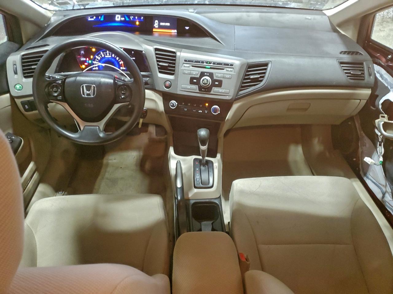 2012 Honda Civic Lx VIN: 2HGFB2F58CH584698 Lot: 95824835