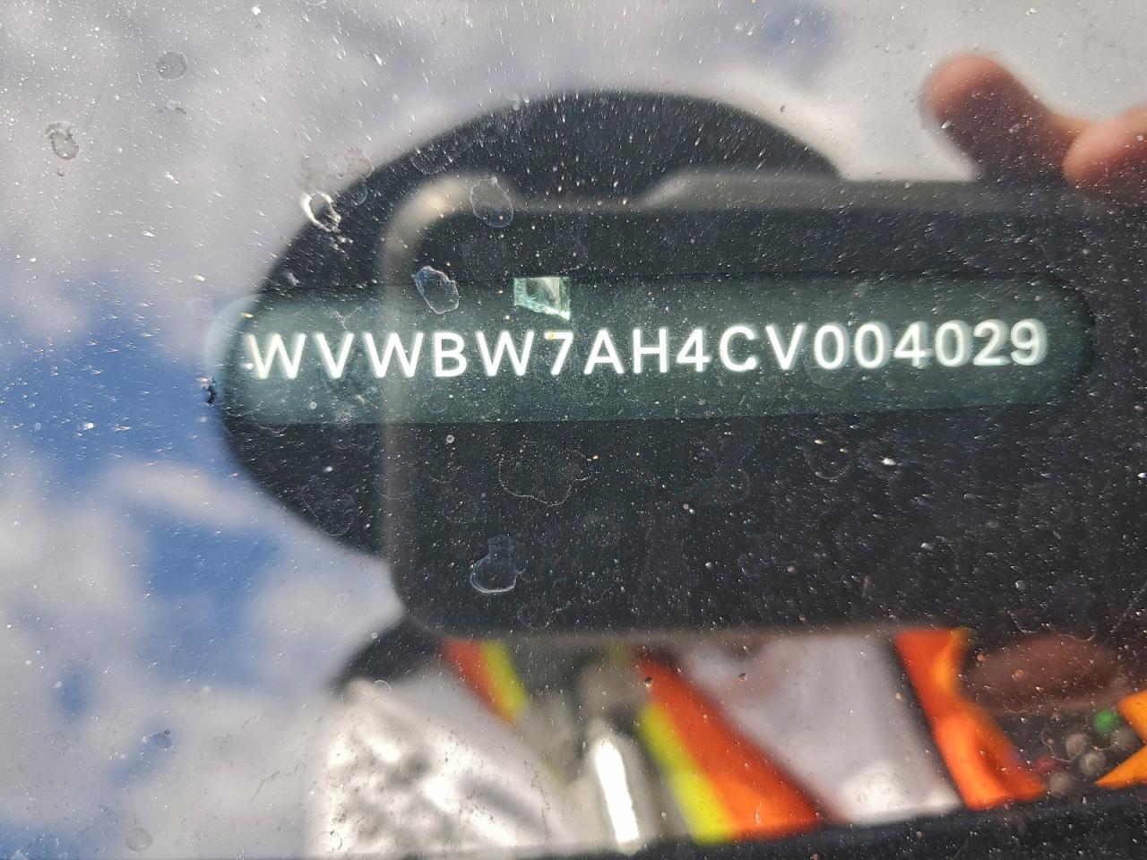 2012 Volkswagen Eos Komfort VIN: WVWBW7AH4CV004029 Lot: 95543995