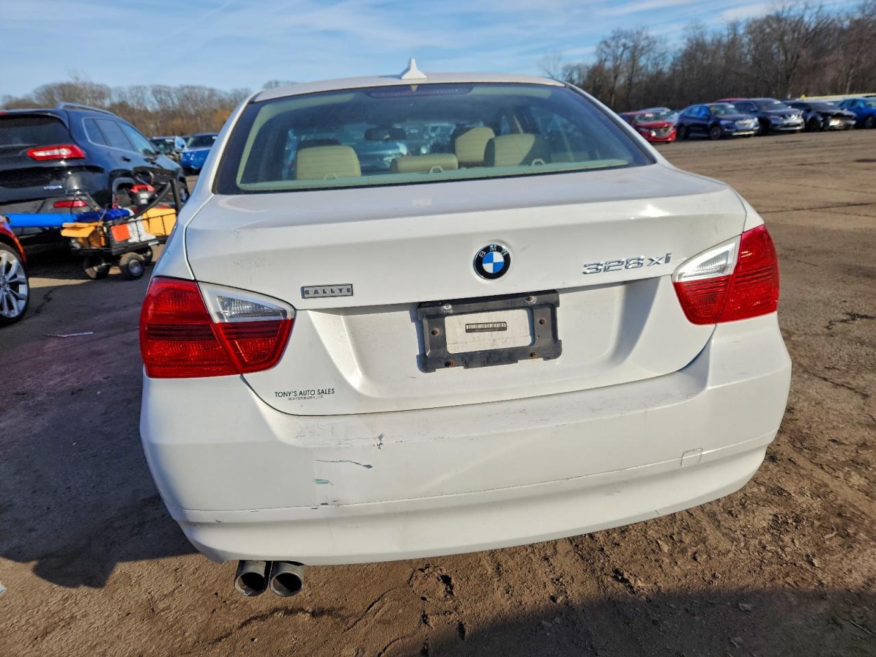 2008 BMW 328 Xi VIN: WBAVC935X8K037403 Lot: 95658155