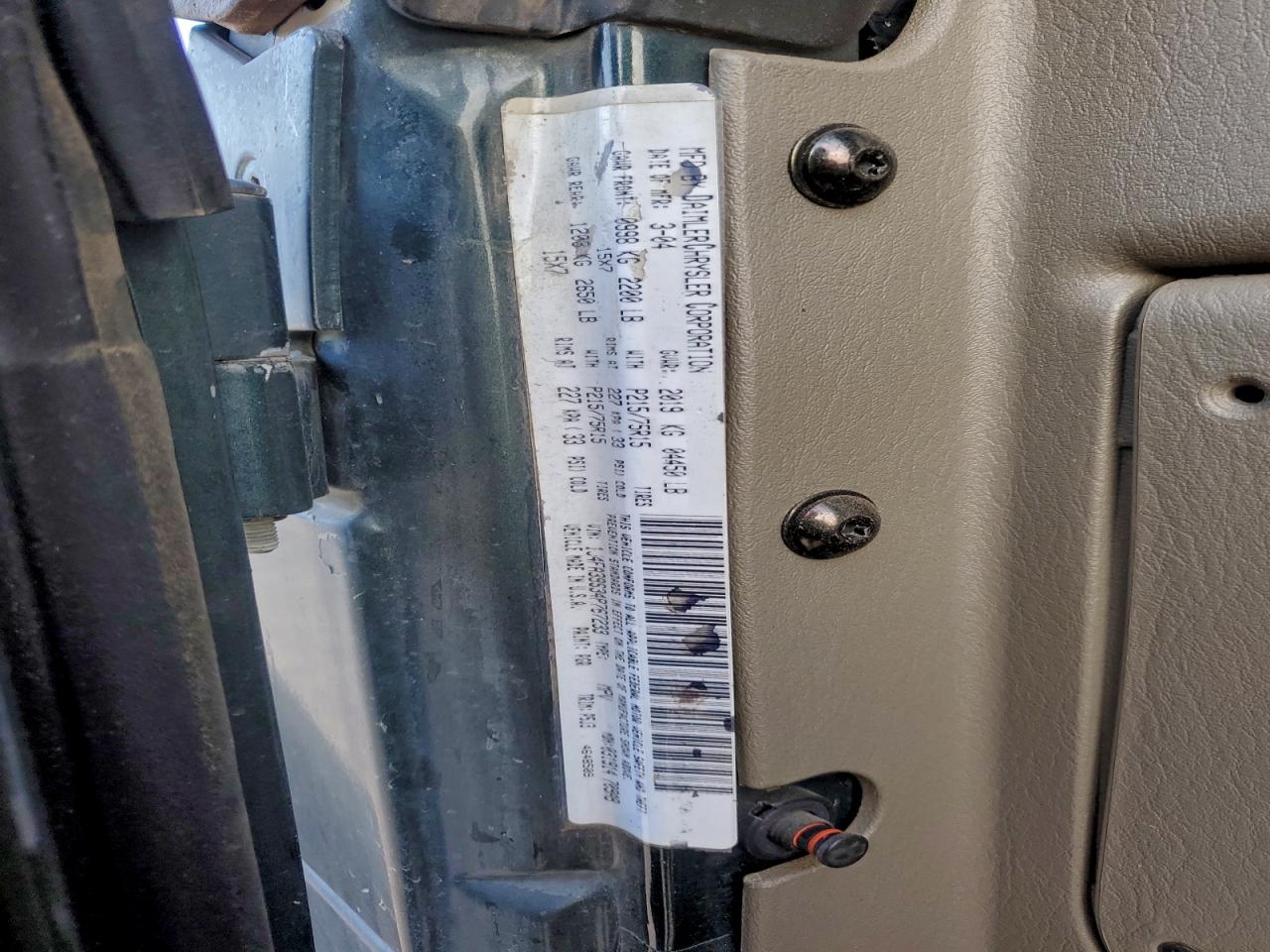 2004 Jeep Wrangler X VIN: 1J4FA39S34P767233 Lot: 95422075