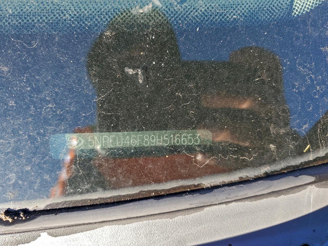 2009 Hyundai Sonata Se VIN: 5NPEU46F89H516653 Lot: 97277335