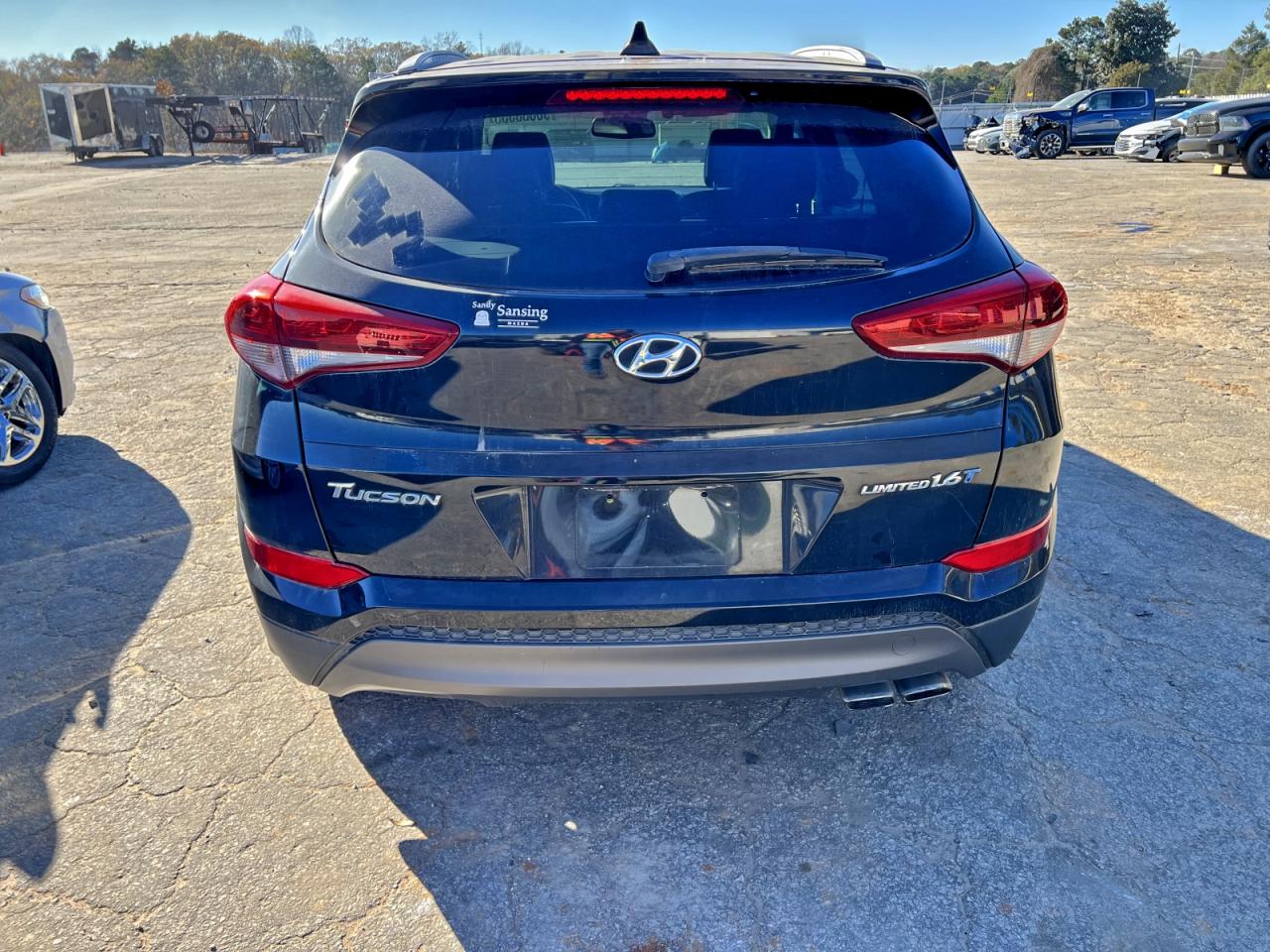 2016 Hyundai Tucson Limited VIN: KM8J33A20GU061019 Lot: 96533355