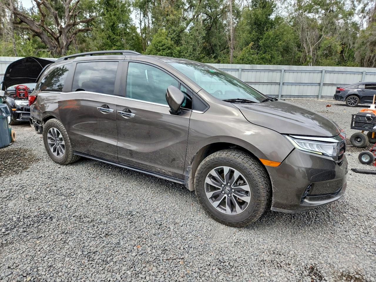 2022 Honda Odyssey Exl VIN: 5FNRL6H75NB061128 Lot: 97822795