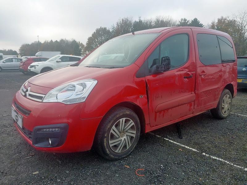2017 CITROEN BERLINGO MULTISPACE 1.6 BLUEHDI 100 FEEL 5DR for sale at Copart SANDTOFT