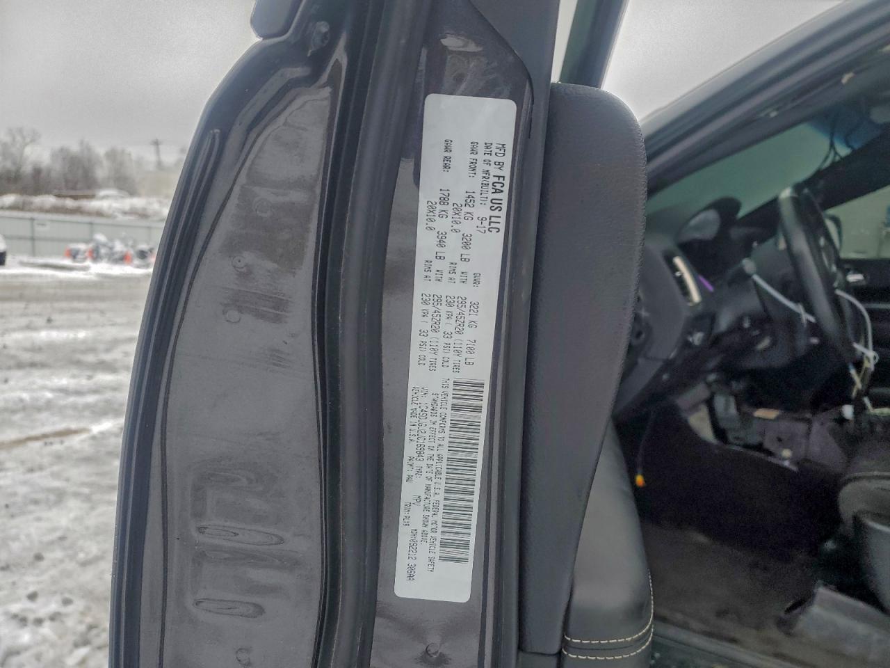 2018 Dodge Durango Srt VIN: 1C4SDJGJ2JC169843 Lot: 71884965