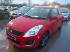 2013 SUZUKI SWIFT 1.2 SZ3 3DR for sale at Copart SANDY
