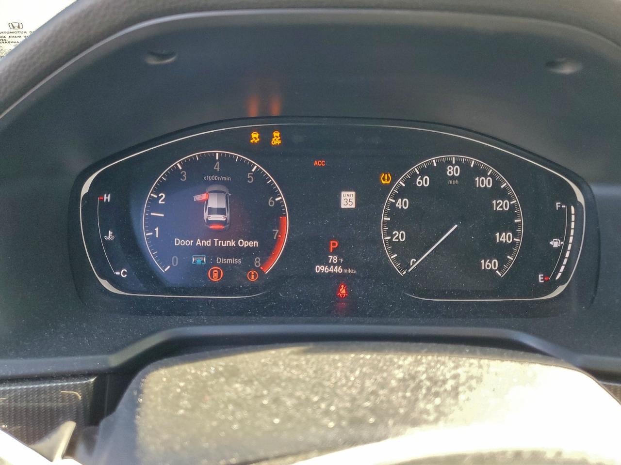 2019 Honda Accord Sport VIN: 1HGCV1F36KA040894 Lot: 94196755