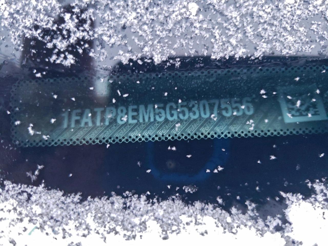 2016 Ford Mustang VIN: 1FATP8EM5G5307556 Lot: 95503865