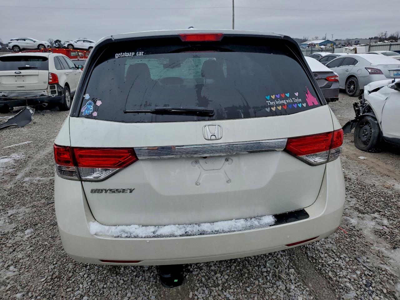 2016 Honda Odyssey Exl VIN: 5FNRL5H63GB132783 Lot: 95144015