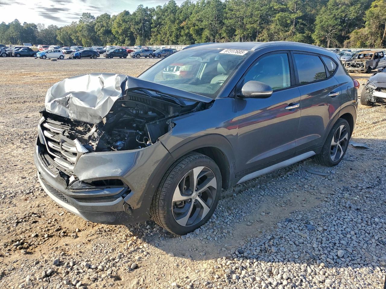 2017 Hyundai Tucson Limited VIN: KM8J33A23HU474909 Lot: 97317685