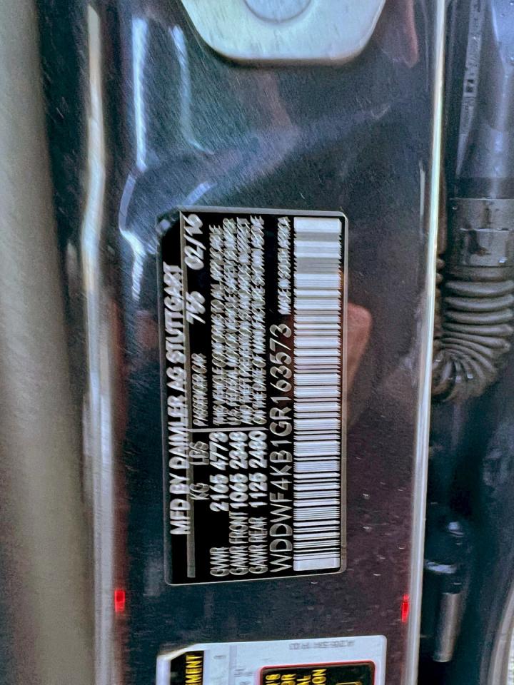 2016 Mercedes-Benz C 300 4Matic VIN: WDDWF4KB1GR163573 Lot: 97799925