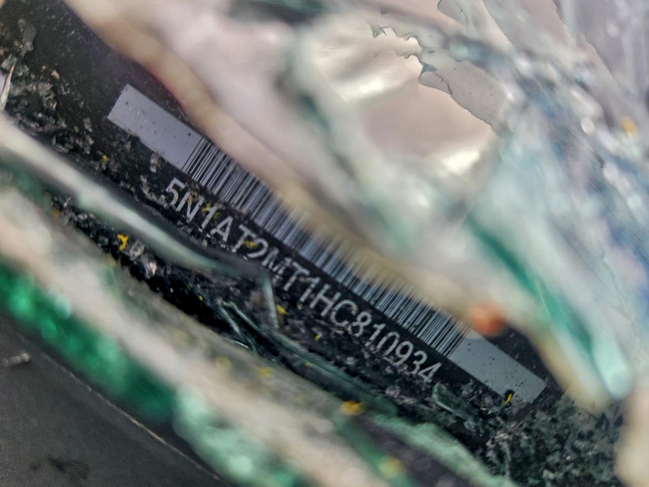 2017 Nissan Rogue S VIN: 5N1AT2MT1HC810934 Lot: 82574315