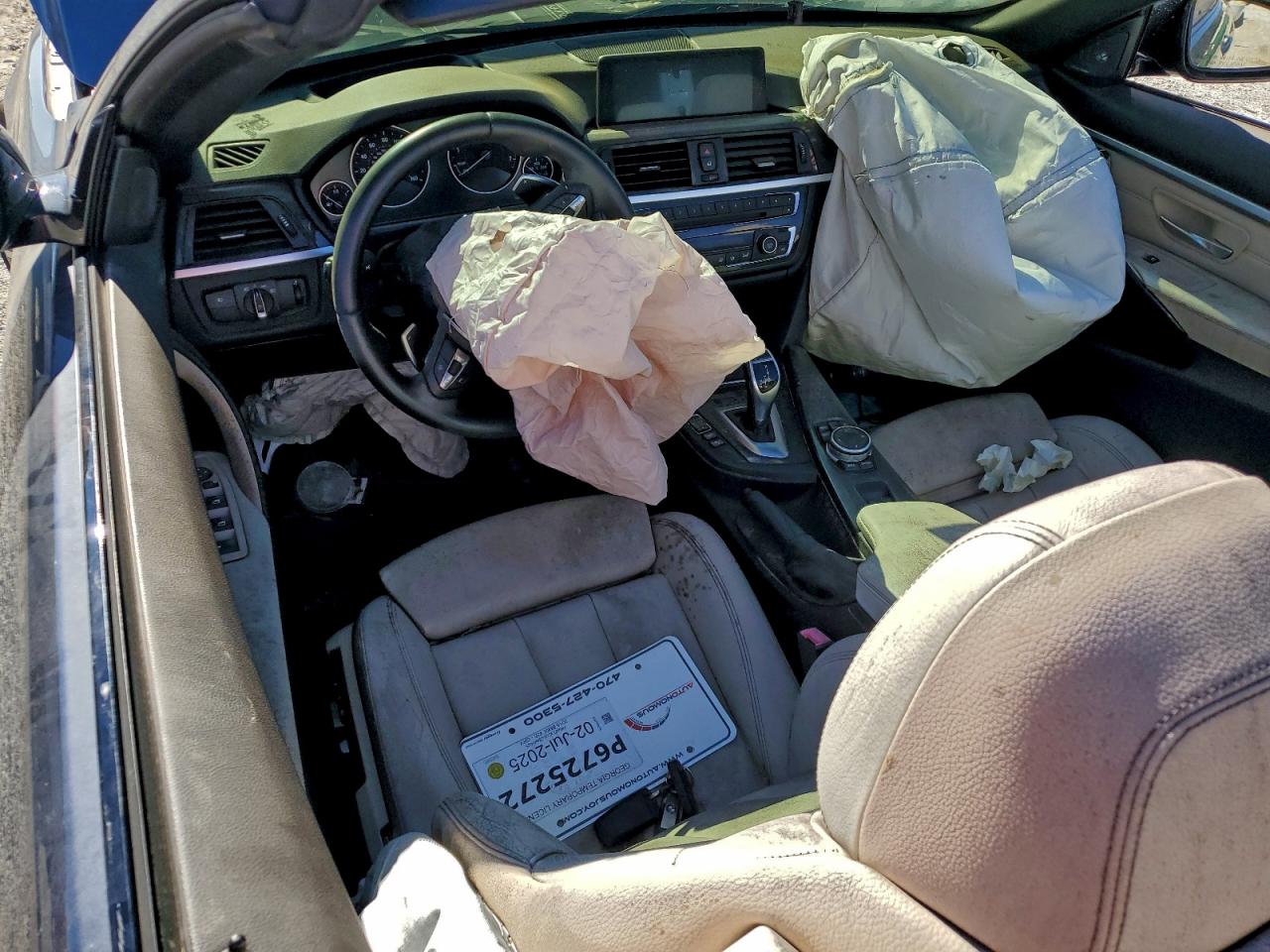 2016 BMW 435 I VIN: WBA3T3C5XG5A41665 Lot: 96960345