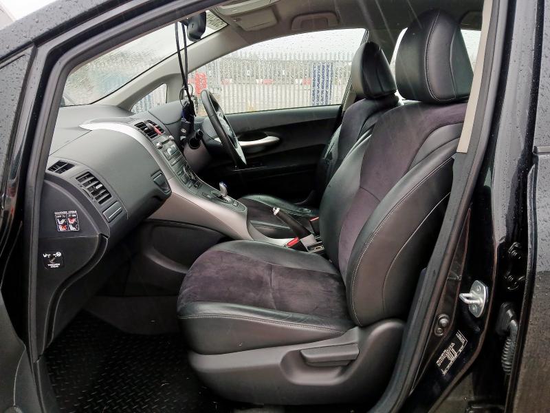 2010 TOYOTA AURIS 1.8 VVTI HYBRID T SPIRIT 5DR CVT AUTO