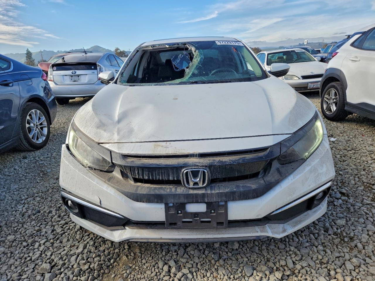 2019 Honda Civic Ex VIN: 19XFC1F33KE202222 Lot: 97229175
