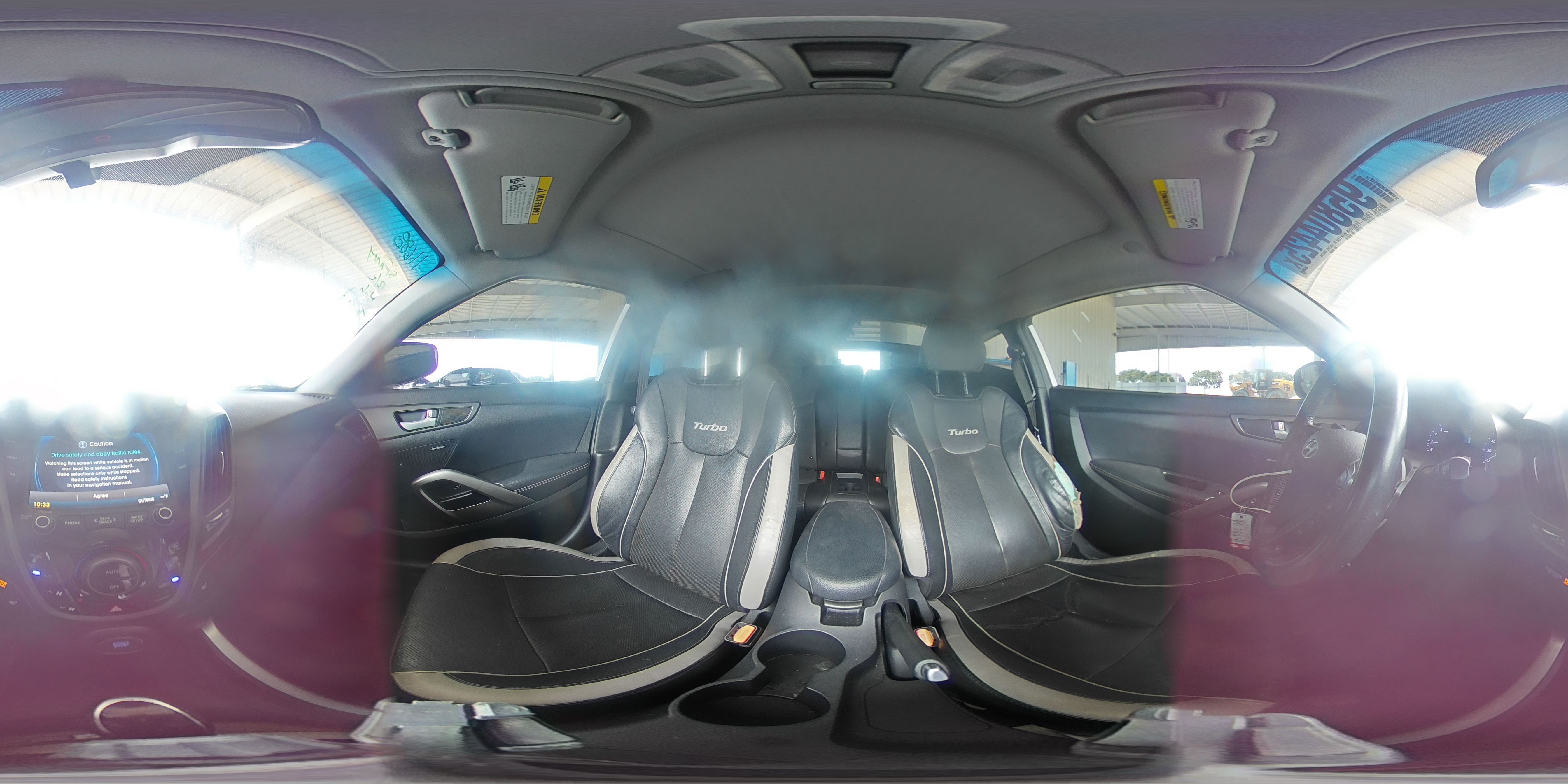 2014 Hyundai Veloster Turbo VIN: KMHTC6AE3EU205048 Lot: 95804425