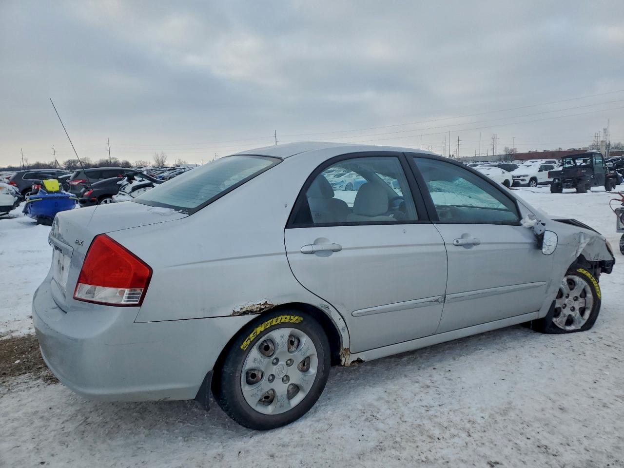 2007 Kia Spectra Ex VIN: KNAFE121875401183 Lot: 95341425