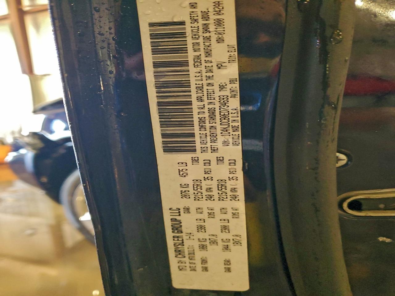 2014 Jeep Compass Limited VIN: 1C4NJDCB0ED734693 Lot: 97542355