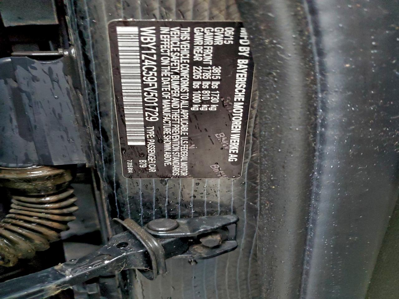 Фото: WBY1Z4C59FV501729