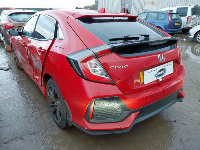 2019 HONDA CIVIC 1.0 VTEC TURBO 126 SR 5DR CVT