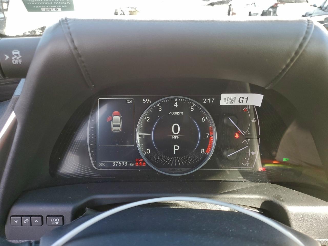 2020 Lexus Es 350 Luxury VIN: 58AEZ1B17LU056722 Lot: 94934865