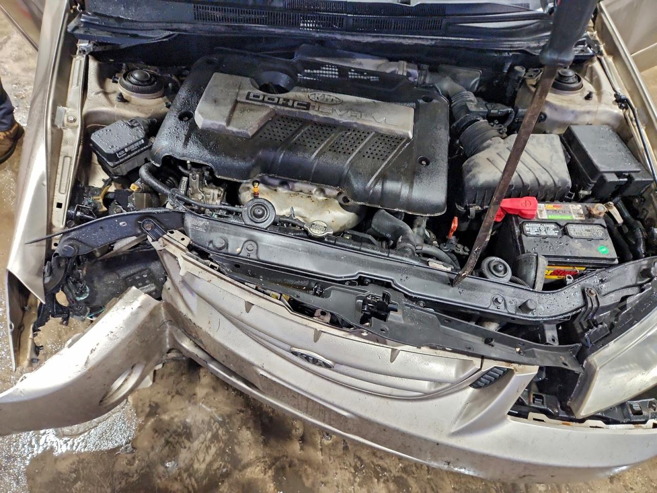 2006 Kia Spectra Lx VIN: KNAFE121365319330 Lot: 95519525