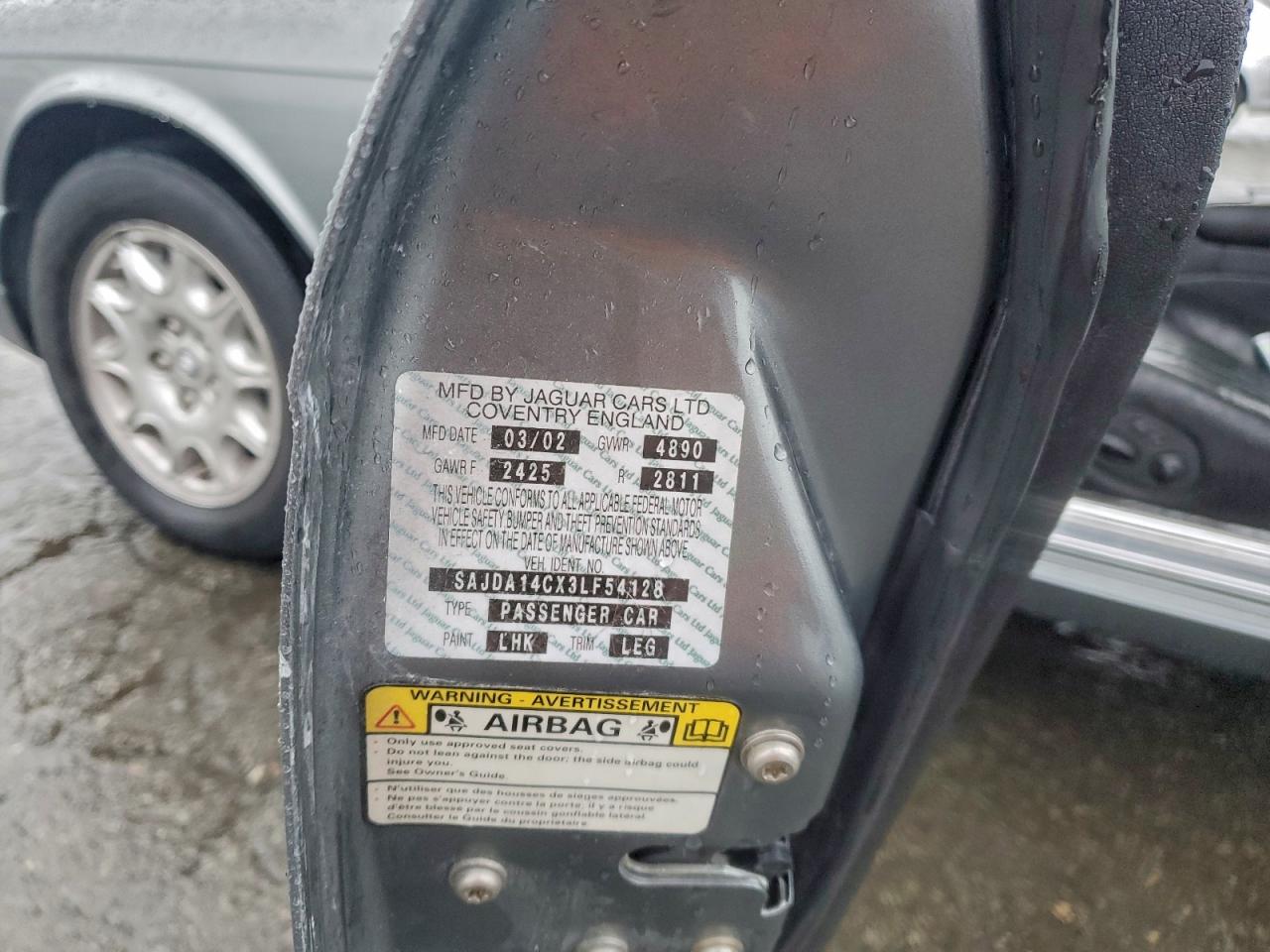 2003 Jaguar Xj8 VIN: SAJDA14CX3LF54128 Lot: 94955745